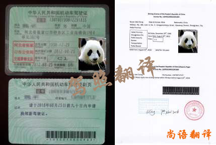 駕照翻譯 駕照翻譯